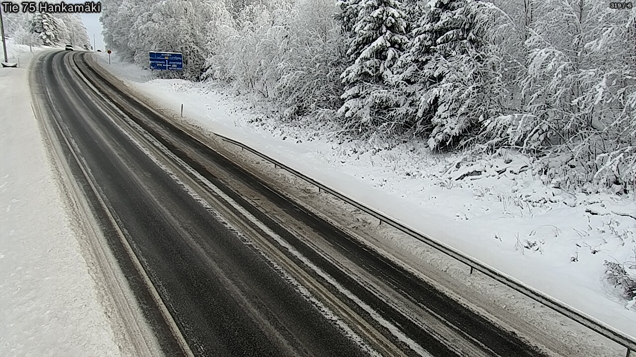 Kelikamerat Kuva Tie 75 Rautavaara, Hankamäki, Rautavaara, Pohjois-Savo