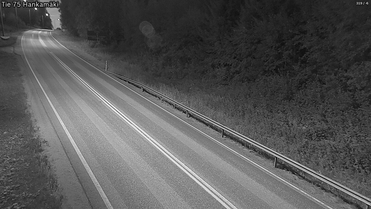 Weather Camera Image Road 75 Rautavaara, Hankamäki, Rautavaara, Pohjois-Savo