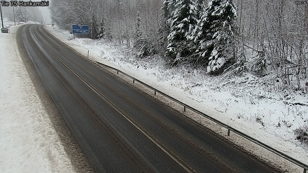 Weather Camera Image Road 75 Rautavaara, Hankamäki, Rautavaara, Pohjois-Savo