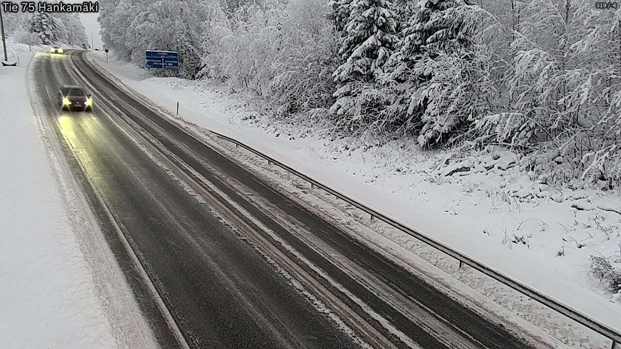 Kelikamerat Kuva Tie 75 Rautavaara, Hankamäki, Rautavaara, Pohjois-Savo