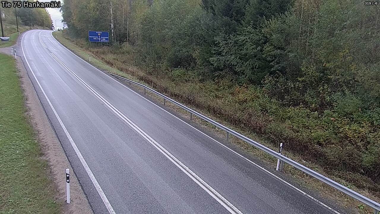 Weather Camera Image Road 75 Rautavaara, Hankamäki, Rautavaara, Pohjois-Savo