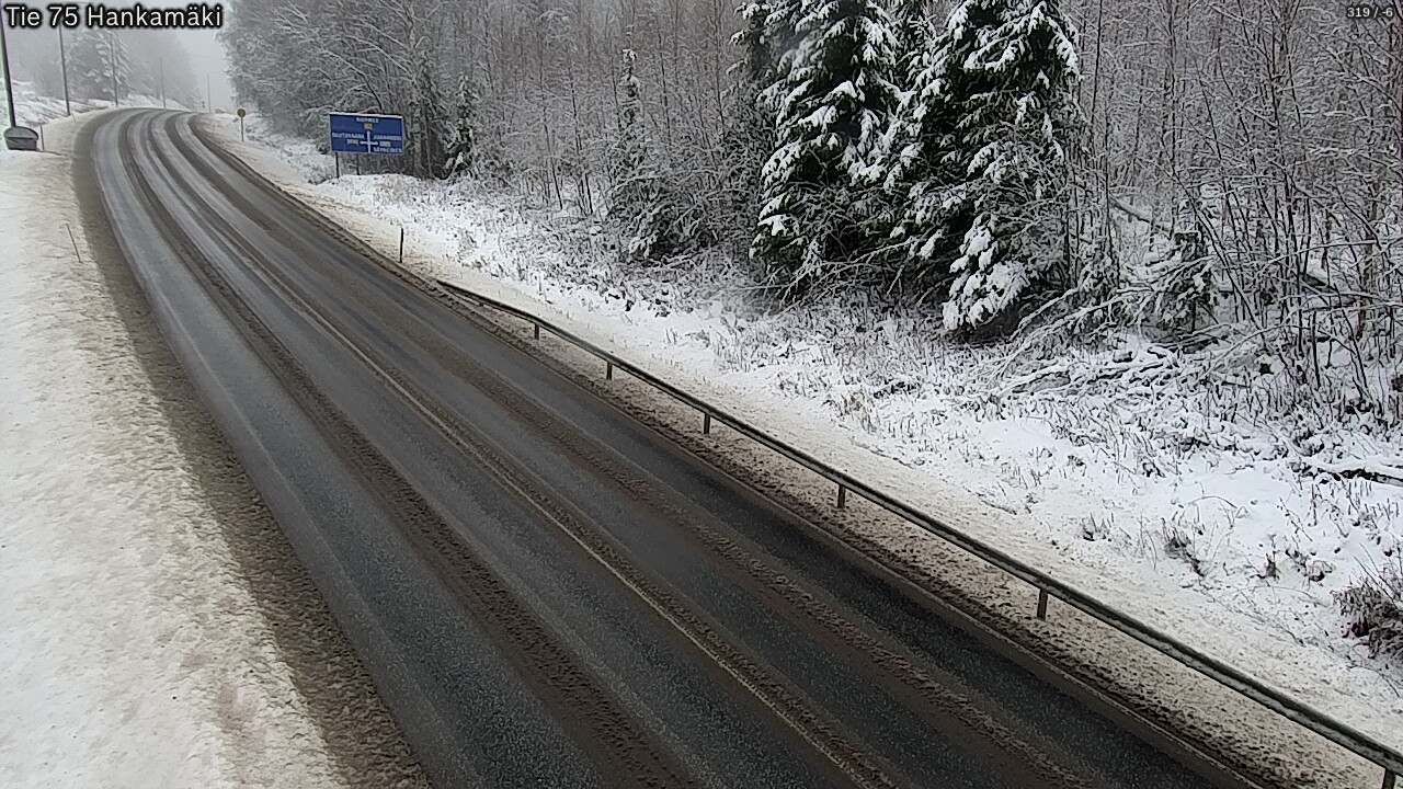 Weather Camera Image Road 75 Rautavaara, Hankamäki, Rautavaara, Pohjois-Savo