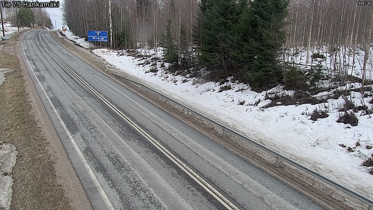 Kelikamerat Kuva Tie 75 Rautavaara, Hankamäki, Rautavaara, Pohjois-Savo