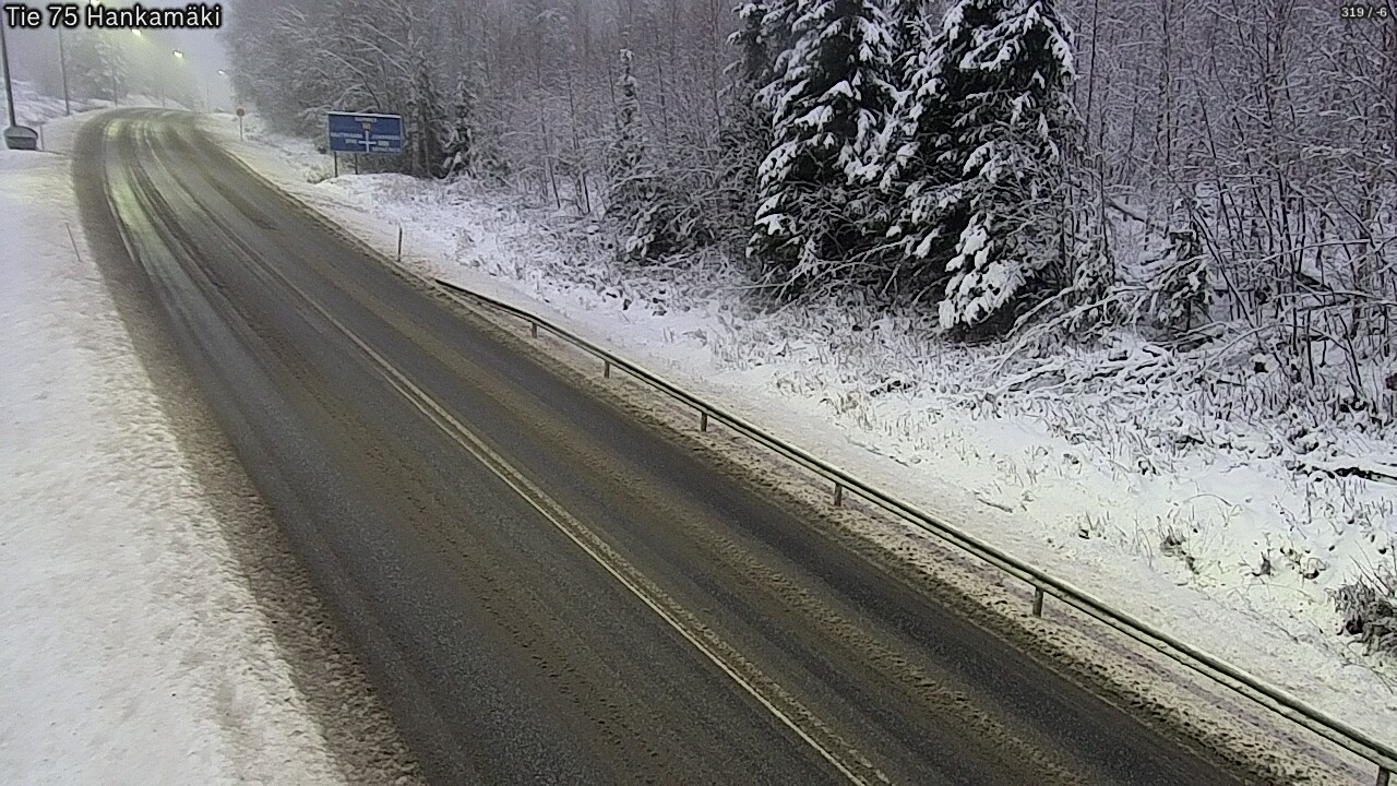 Weather Camera Image Road 75 Rautavaara, Hankamäki, Rautavaara, Pohjois-Savo