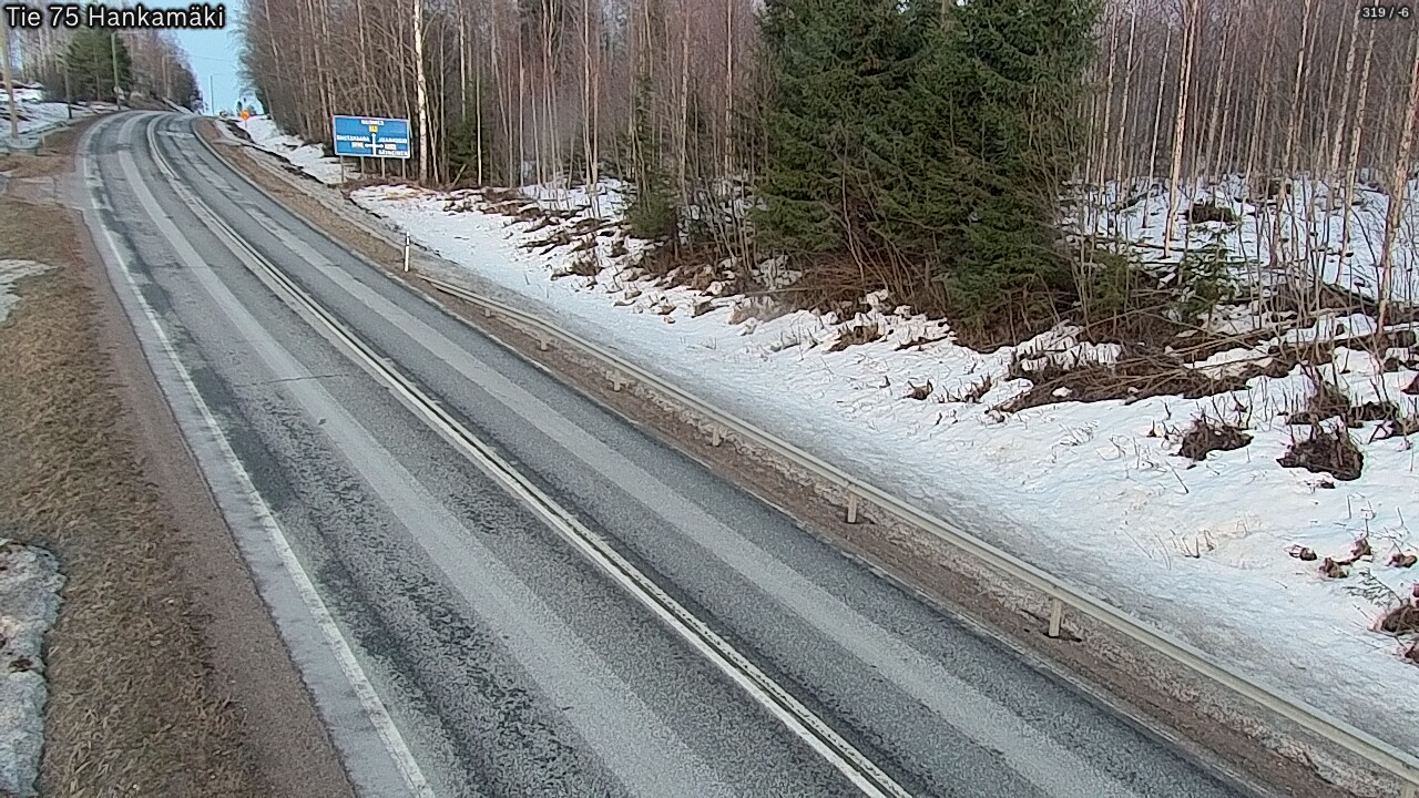 Kelikamerat Kuva Tie 75 Rautavaara, Hankamäki, Rautavaara, Pohjois-Savo