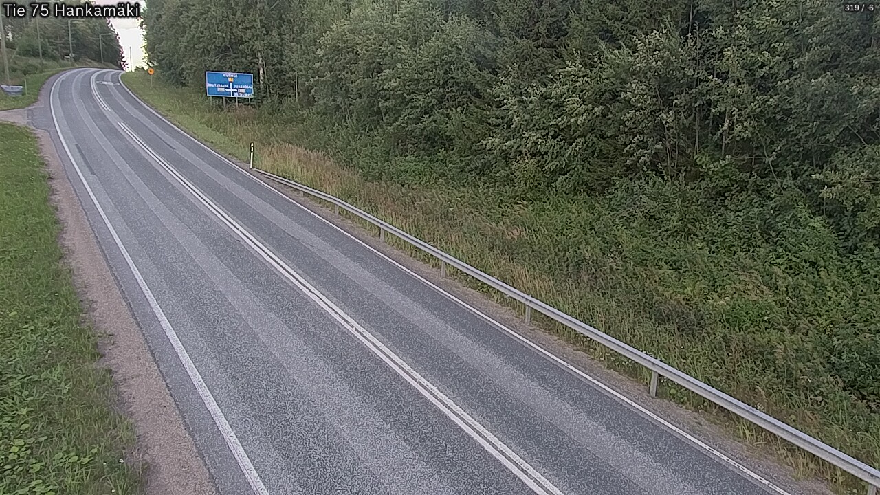 Weather Camera Image Road 75 Rautavaara, Hankamäki, Rautavaara, Pohjois-Savo