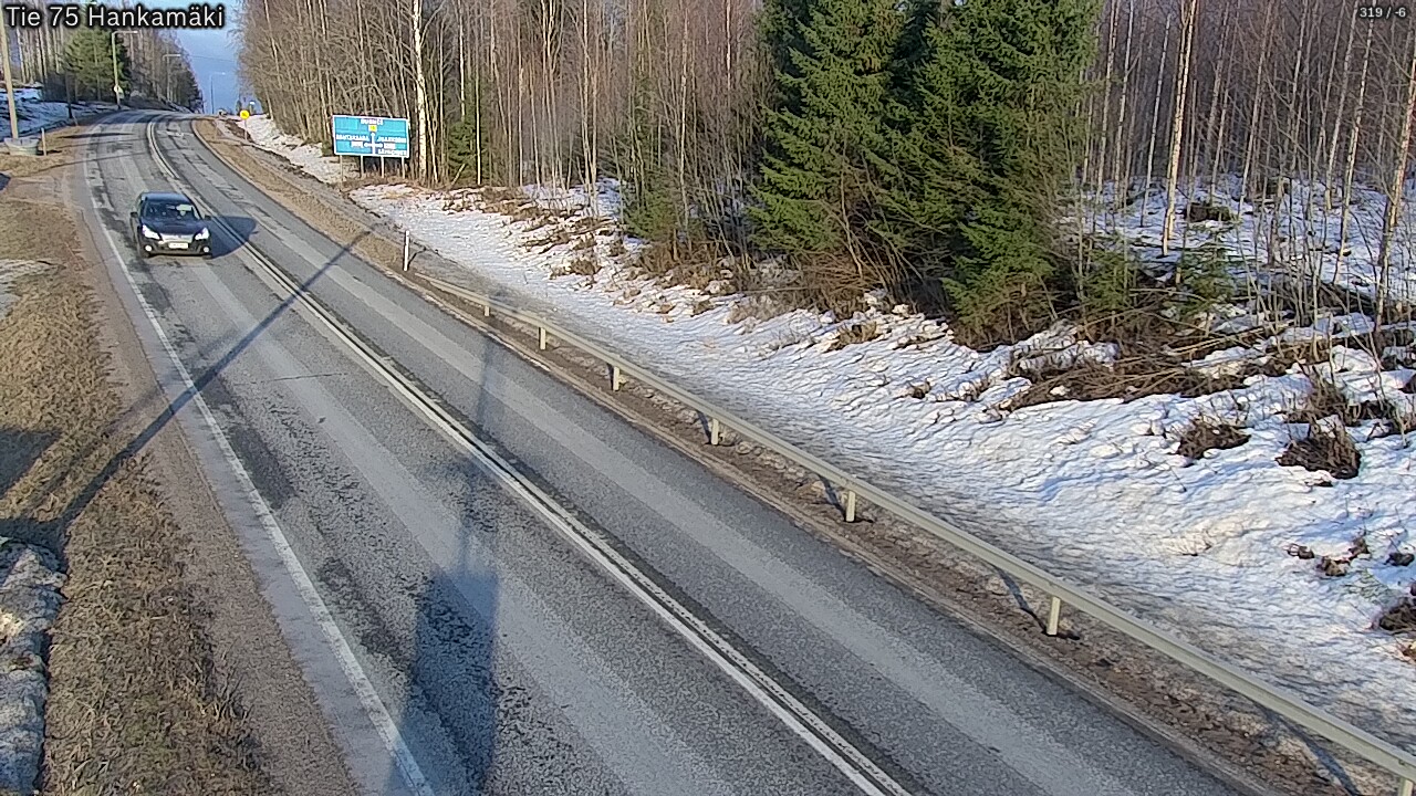 Kelikamerat Kuva Tie 75 Rautavaara, Hankamäki, Rautavaara, Pohjois-Savo