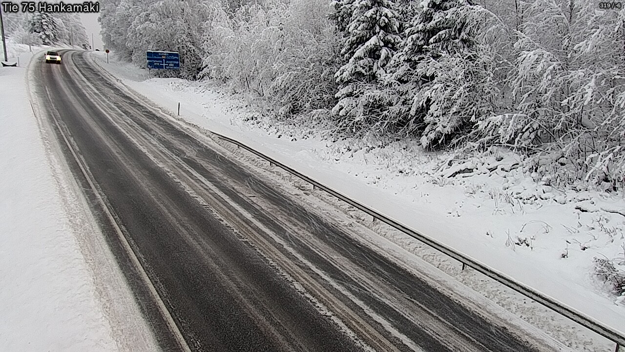 Kelikamerat Kuva Tie 75 Rautavaara, Hankamäki, Rautavaara, Pohjois-Savo