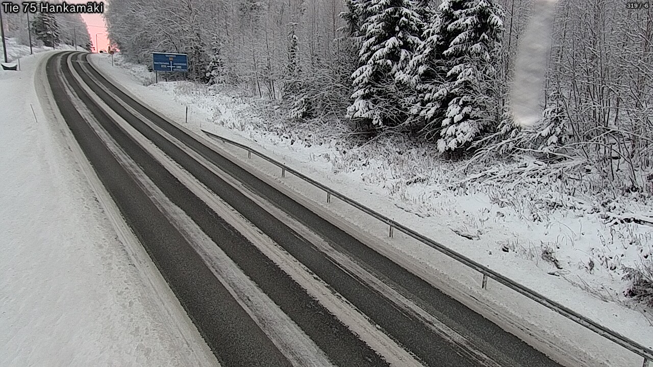 Kelikamerat Kuva Tie 75 Rautavaara, Hankamäki, Rautavaara, Pohjois-Savo