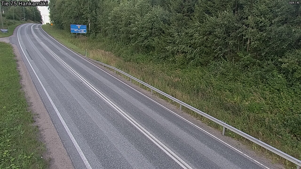 Weather Camera Image Road 75 Rautavaara, Hankamäki, Rautavaara, Pohjois-Savo