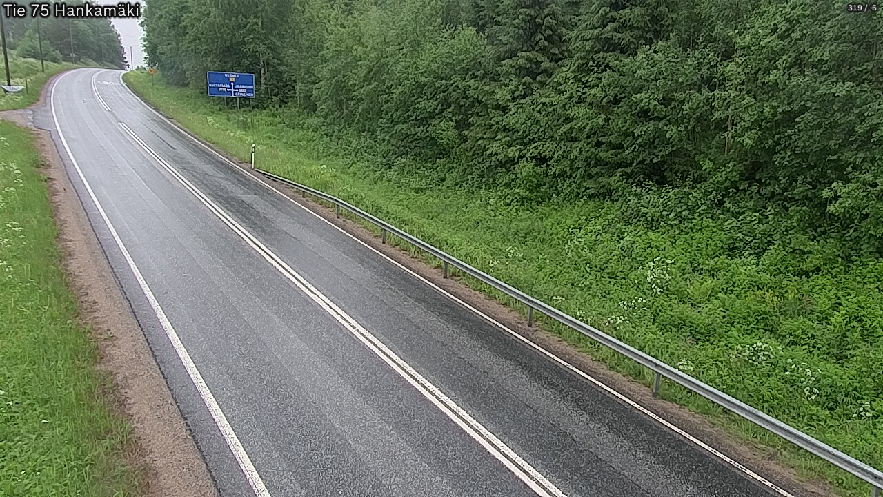 Weather Camera Image Road 75 Rautavaara, Hankamäki, Rautavaara, Pohjois-Savo