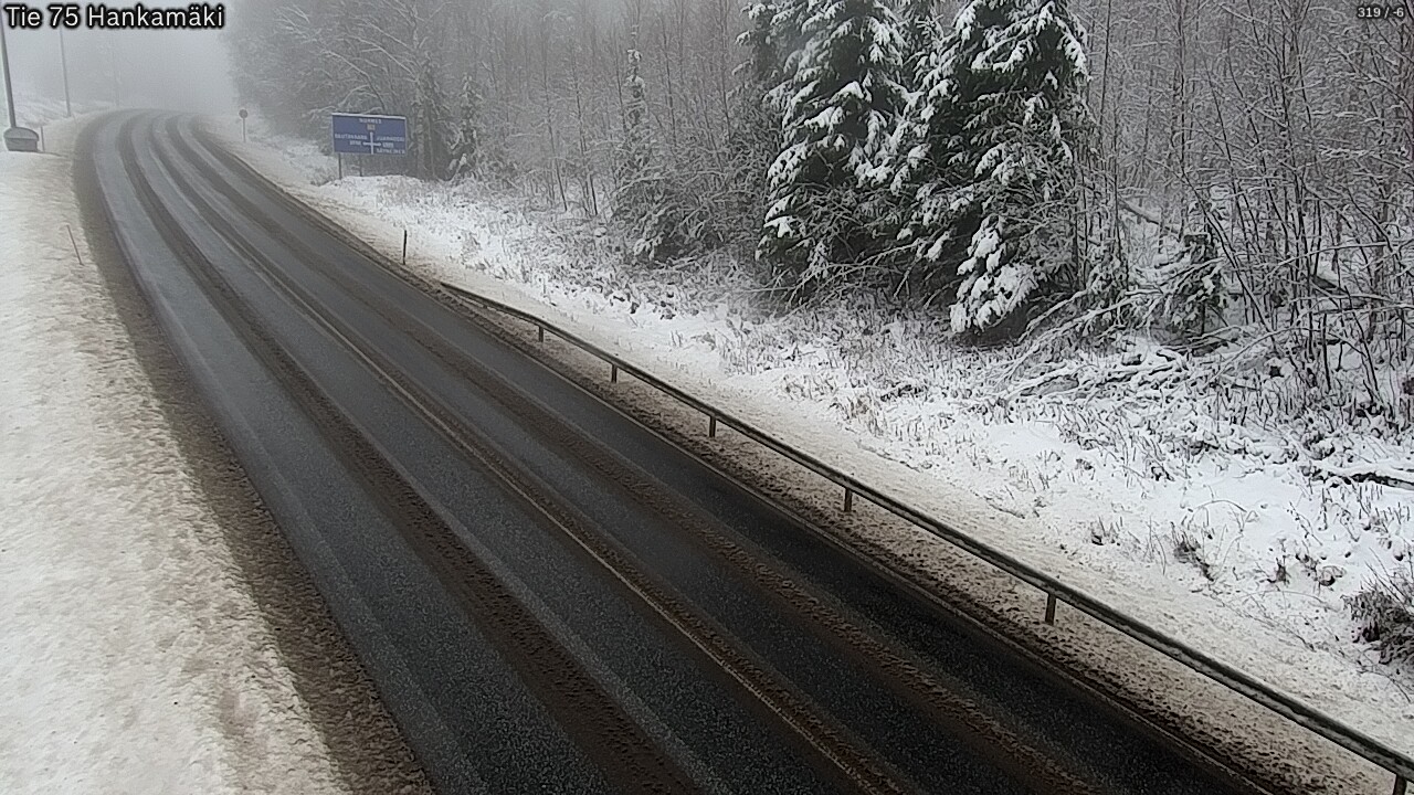 Weather Camera Image Road 75 Rautavaara, Hankamäki, Rautavaara, Pohjois-Savo