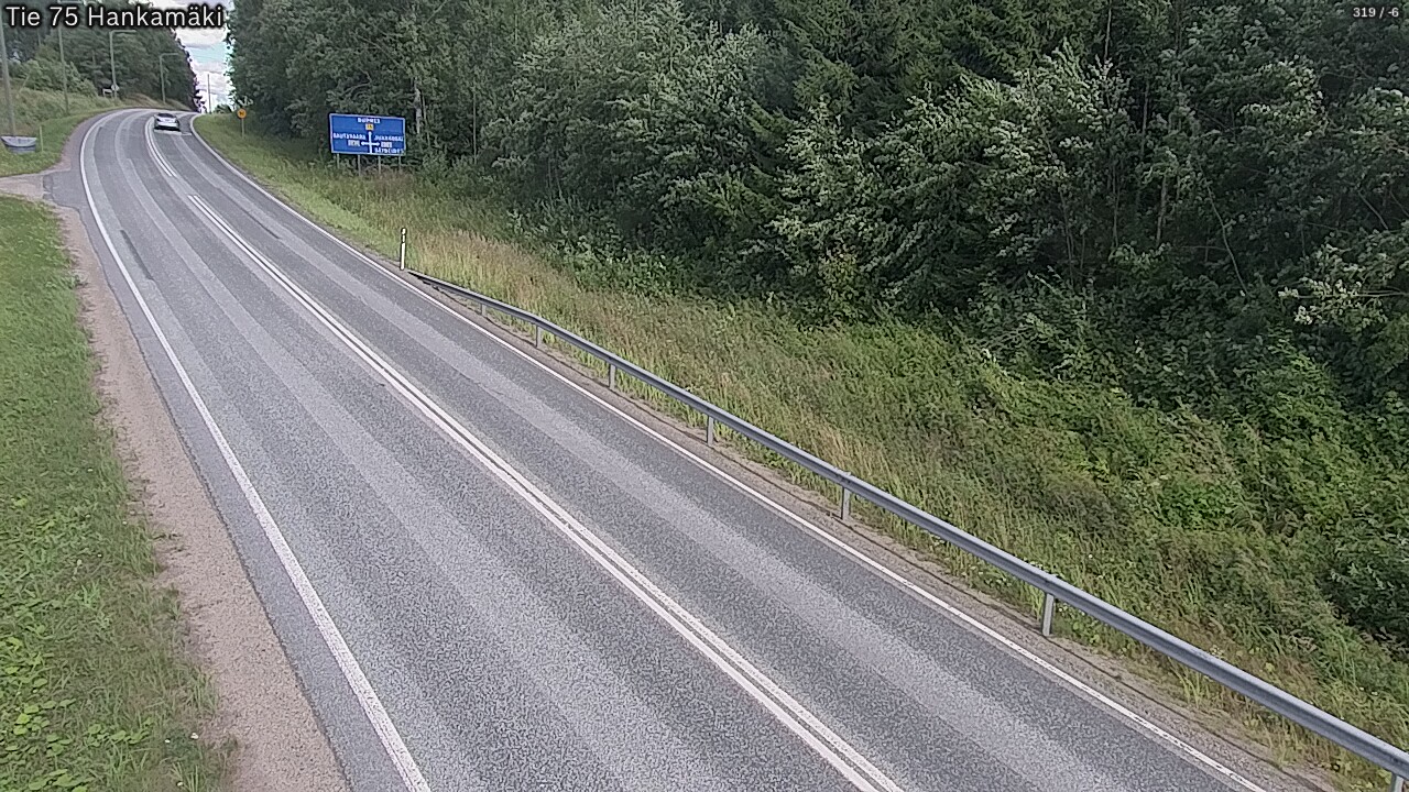 Weather Camera Image Road 75 Rautavaara, Hankamäki, Rautavaara, Pohjois-Savo