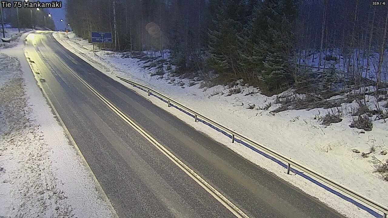 Kelikamerat Kuva Tie 75 Rautavaara, Hankamäki, Rautavaara, Pohjois-Savo