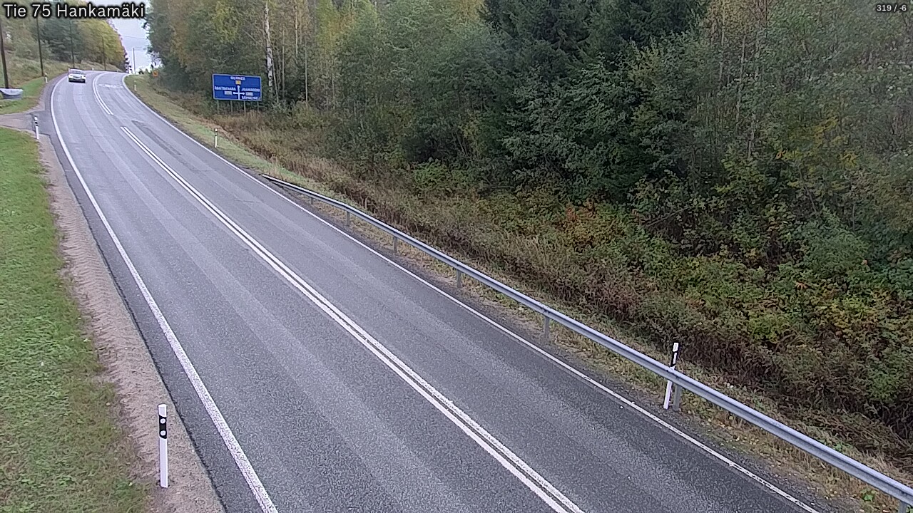 Weather Camera Image Road 75 Rautavaara, Hankamäki, Rautavaara, Pohjois-Savo