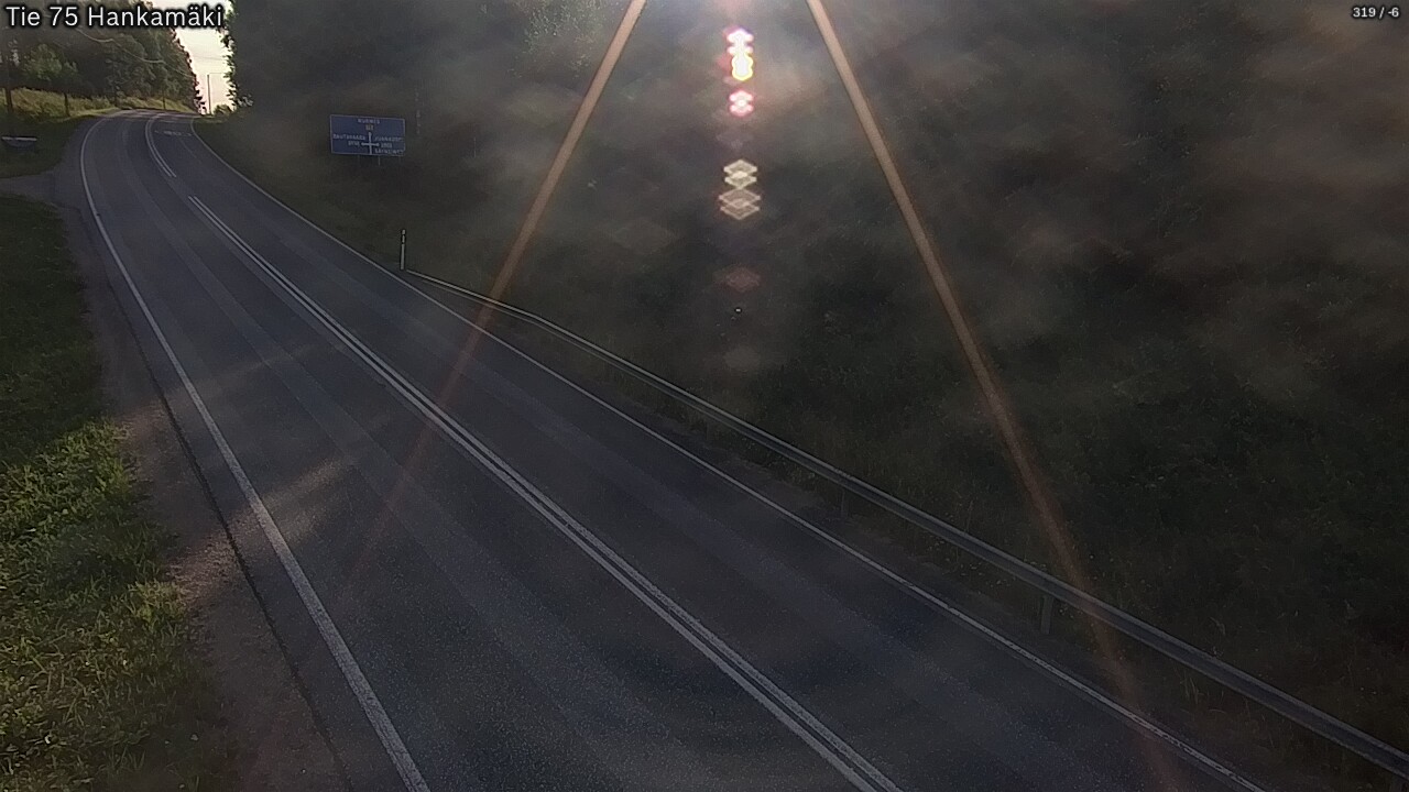 Weather Camera Image Road 75 Rautavaara, Hankamäki, Rautavaara, Pohjois-Savo