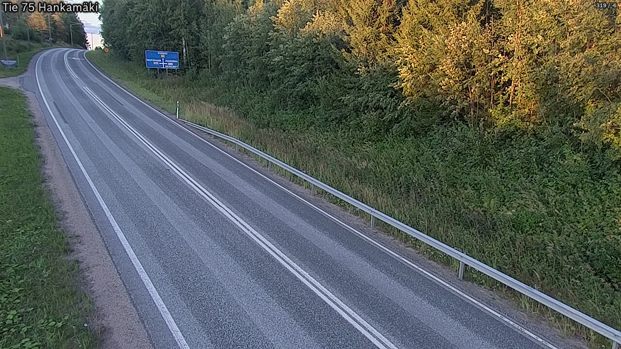 Weather Camera Image Road 75 Rautavaara, Hankamäki, Rautavaara, Pohjois-Savo