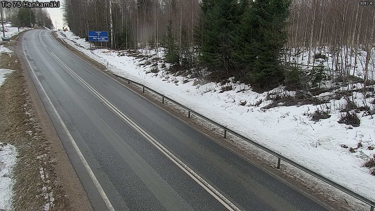 Kelikamerat Kuva Tie 75 Rautavaara, Hankamäki, Rautavaara, Pohjois-Savo