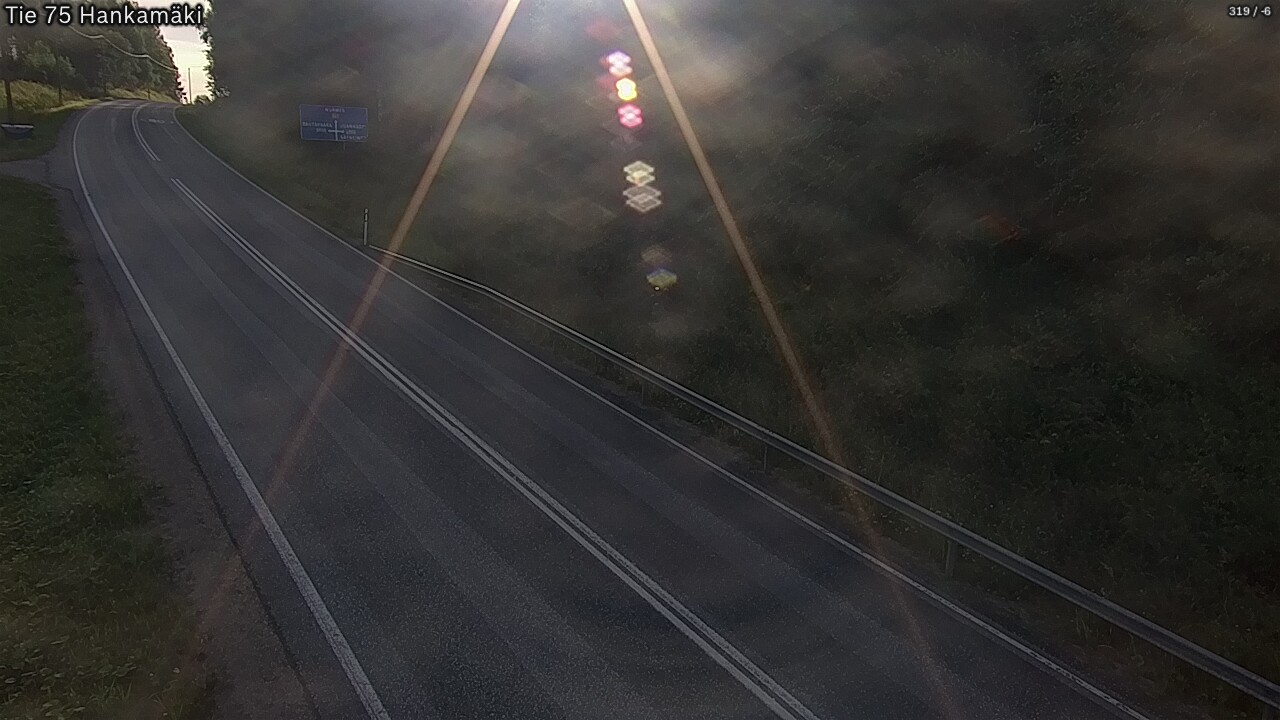 Weather Camera Image Road 75 Rautavaara, Hankamäki, Rautavaara, Pohjois-Savo