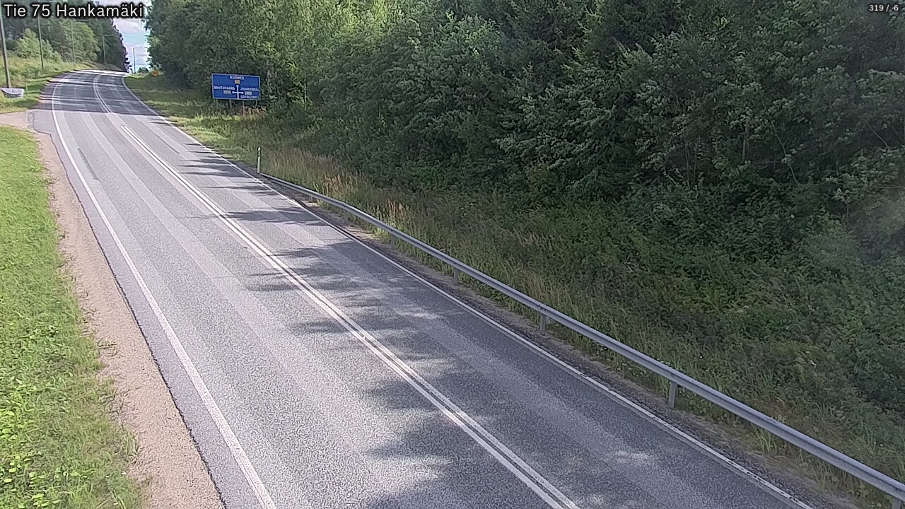 Weather Camera Image Road 75 Rautavaara, Hankamäki, Rautavaara, Pohjois-Savo