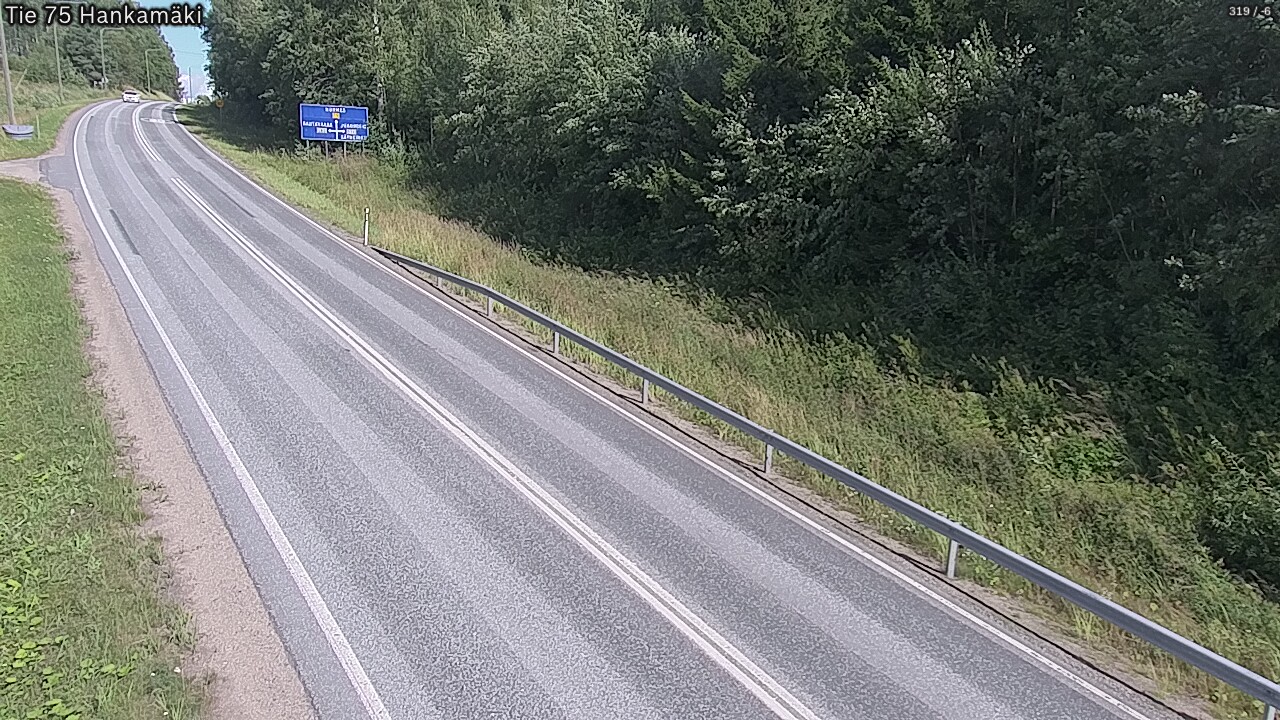 Weather Camera Image Road 75 Rautavaara, Hankamäki, Rautavaara, Pohjois-Savo