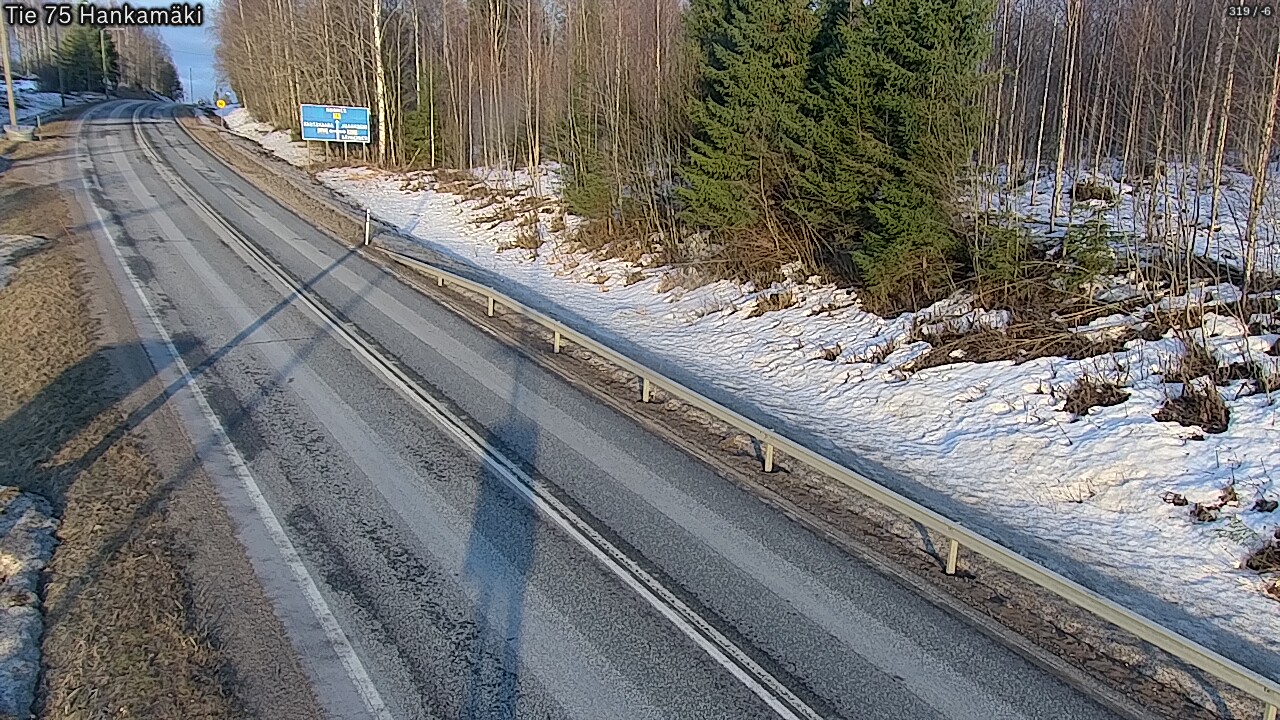 Kelikamerat Kuva Tie 75 Rautavaara, Hankamäki, Rautavaara, Pohjois-Savo