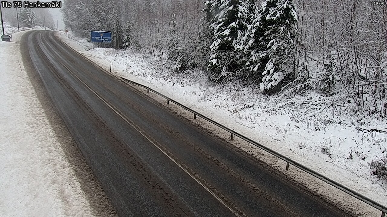 Weather Camera Image Road 75 Rautavaara, Hankamäki, Rautavaara, Pohjois-Savo