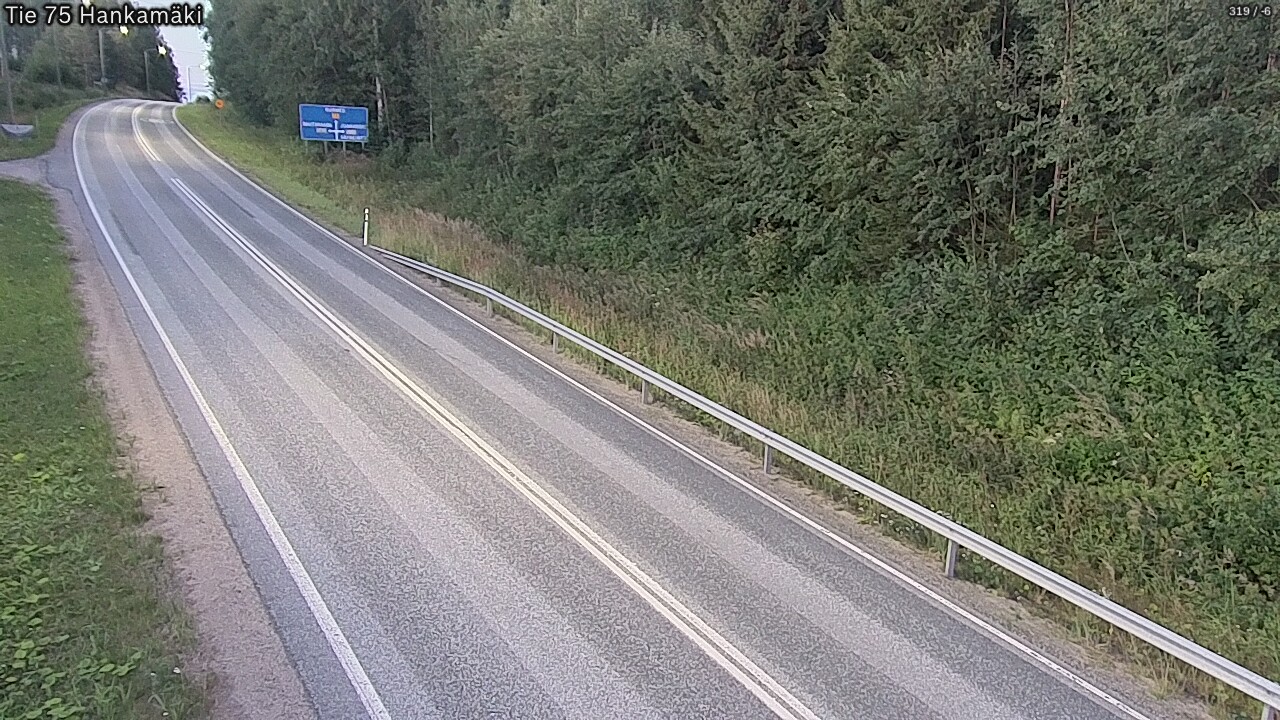 Weather Camera Image Road 75 Rautavaara, Hankamäki, Rautavaara, Pohjois-Savo