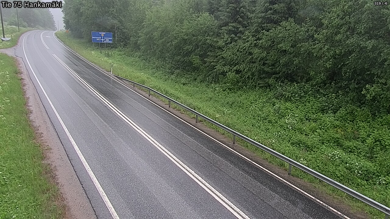 Weather Camera Image Road 75 Rautavaara, Hankamäki, Rautavaara, Pohjois-Savo
