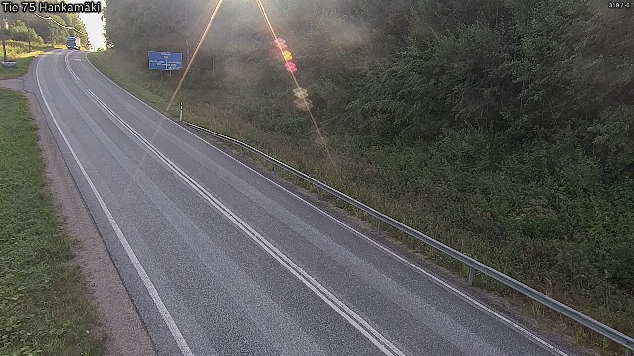 Weather Camera Image Road 75 Rautavaara, Hankamäki, Rautavaara, Pohjois-Savo