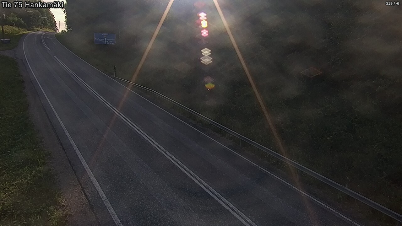 Weather Camera Image Road 75 Rautavaara, Hankamäki, Rautavaara, Pohjois-Savo