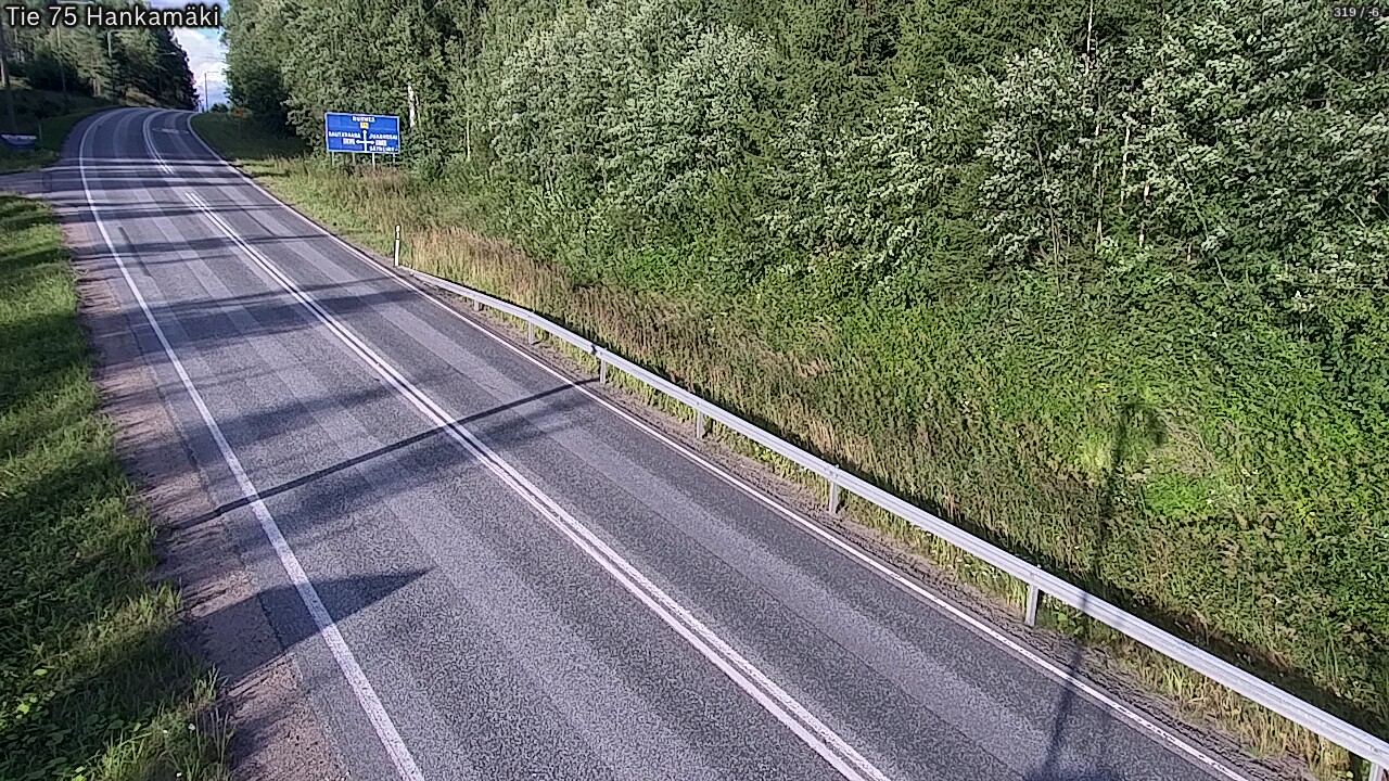Weather Camera Image Road 75 Rautavaara, Hankamäki, Rautavaara, Pohjois-Savo