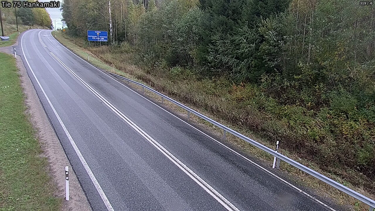 Weather Camera Image Road 75 Rautavaara, Hankamäki, Rautavaara, Pohjois-Savo