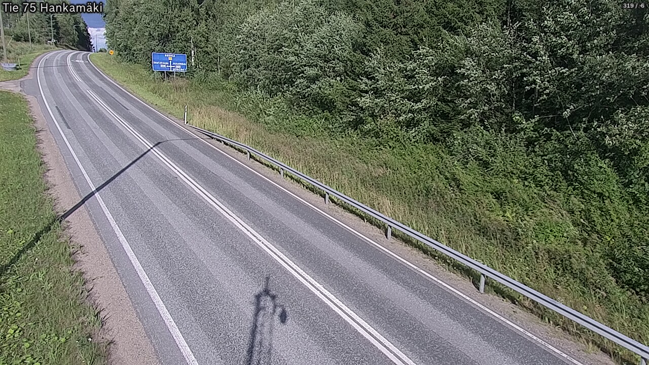 Weather Camera Image Road 75 Rautavaara, Hankamäki, Rautavaara, Pohjois-Savo