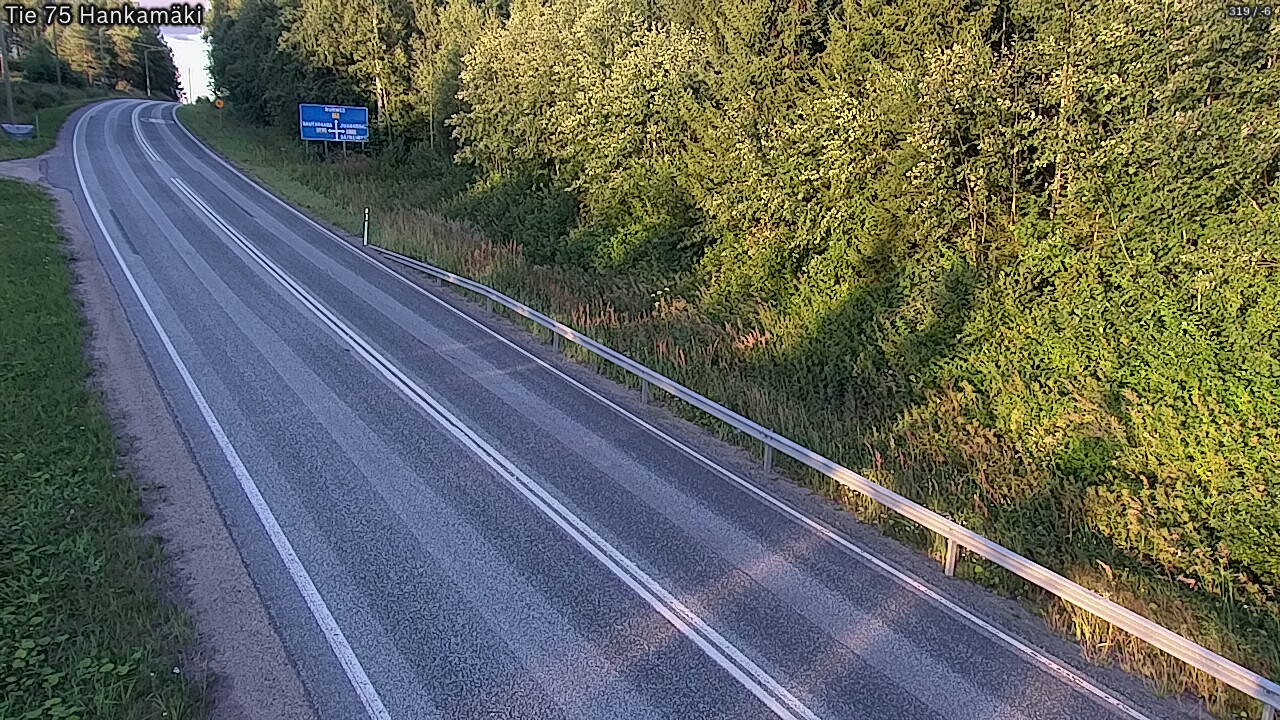 Weather Camera Image Road 75 Rautavaara, Hankamäki, Rautavaara, Pohjois-Savo
