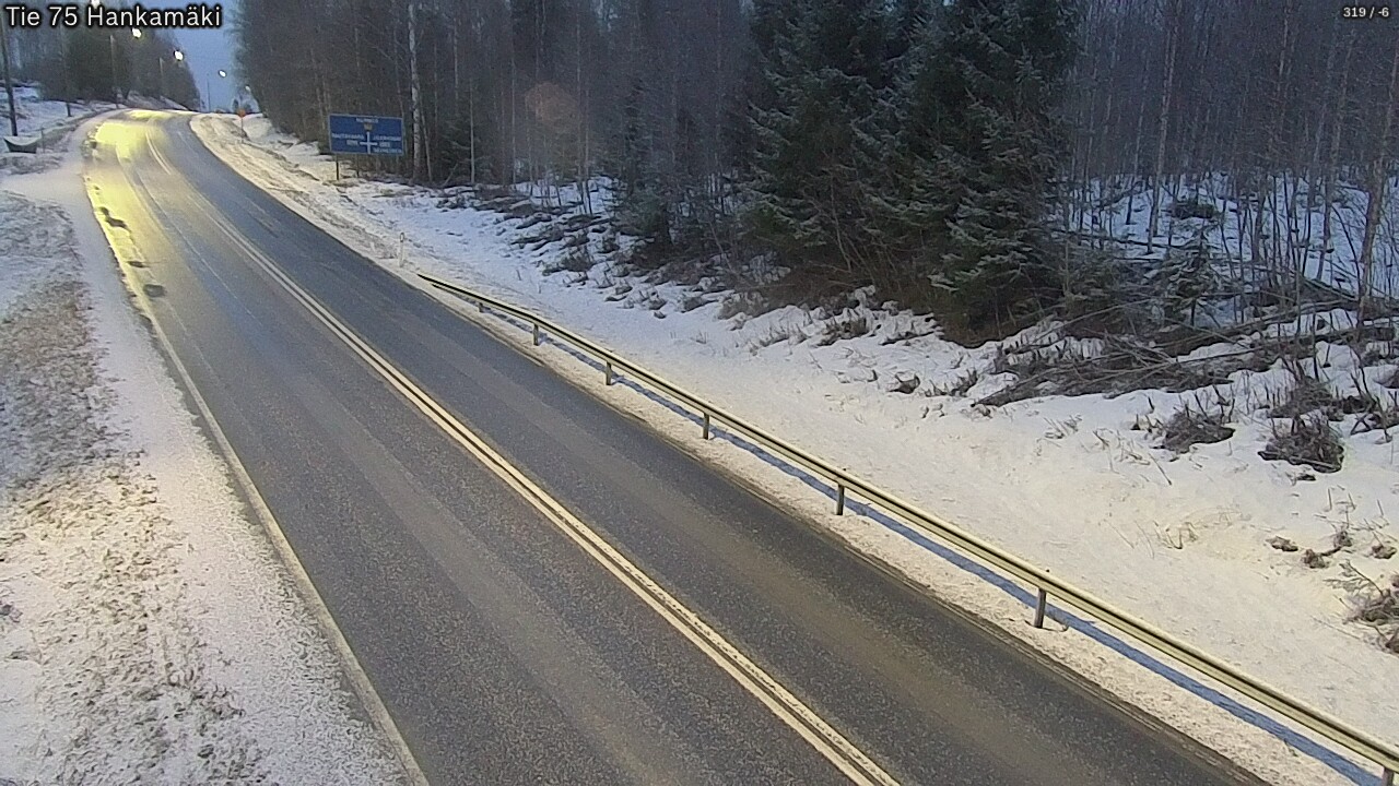 Kelikamerat Kuva Tie 75 Rautavaara, Hankamäki, Rautavaara, Pohjois-Savo