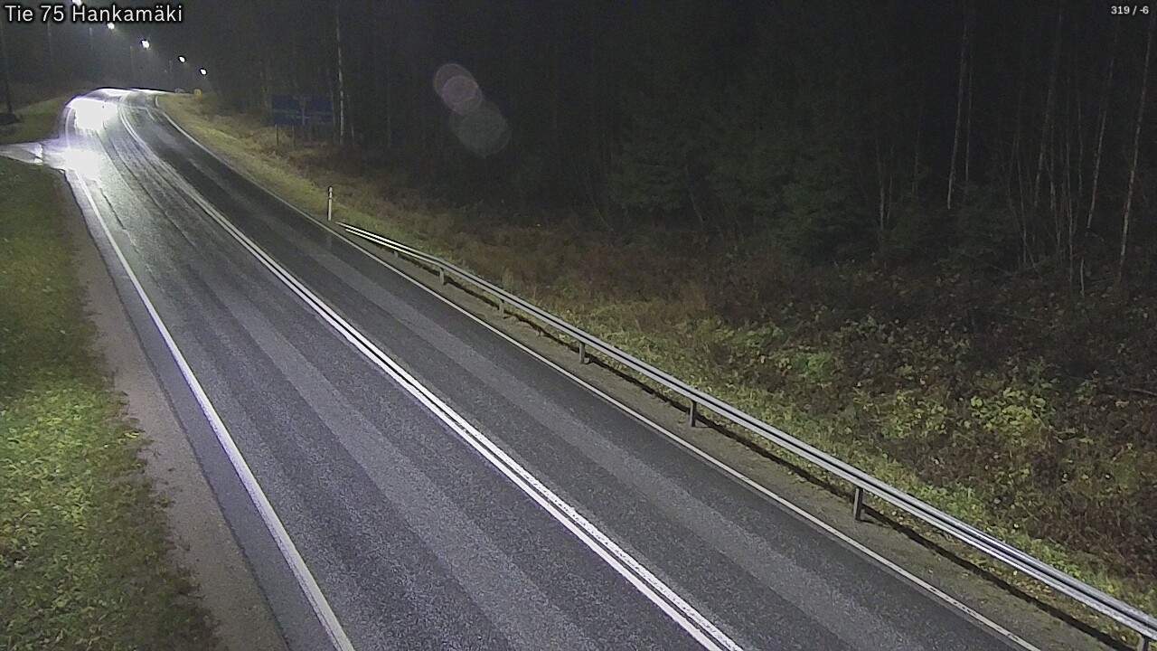 Weather Camera Image Road 75 Rautavaara, Hankamäki, Rautavaara, Pohjois-Savo