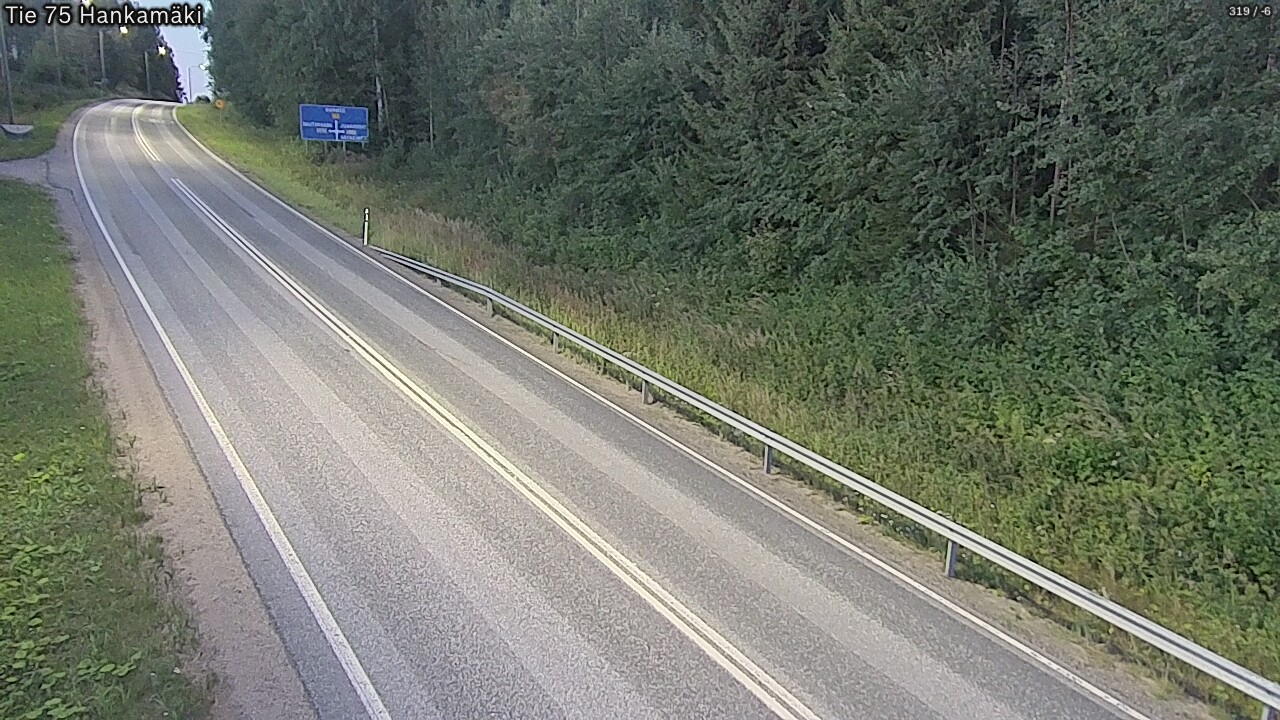 Weather Camera Image Road 75 Rautavaara, Hankamäki, Rautavaara, Pohjois-Savo