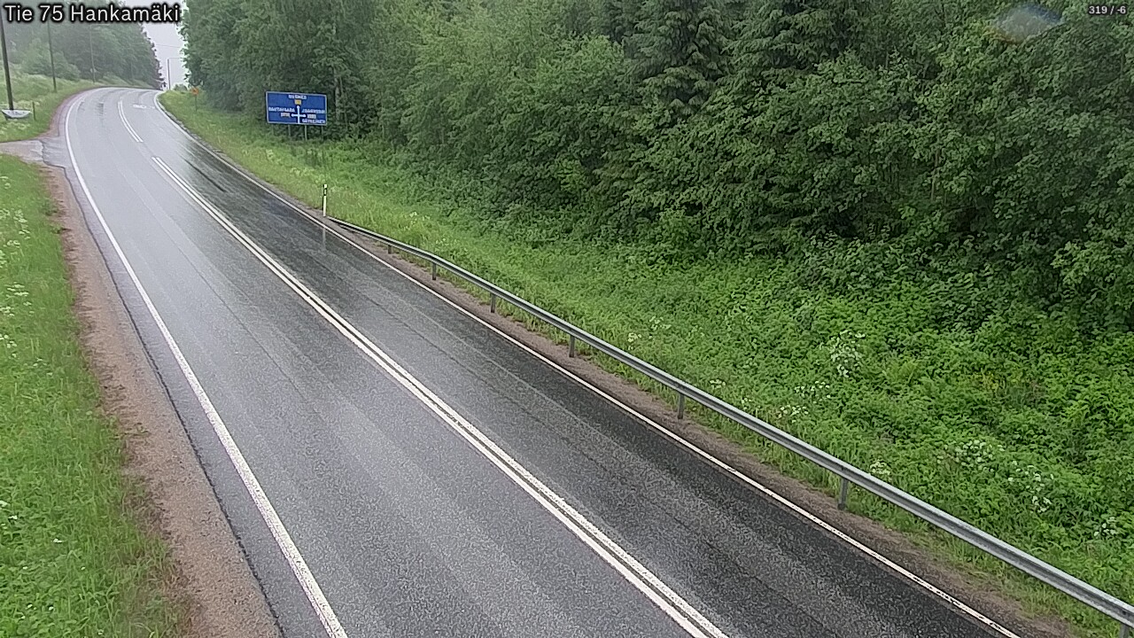 Weather Camera Image Road 75 Rautavaara, Hankamäki, Rautavaara, Pohjois-Savo