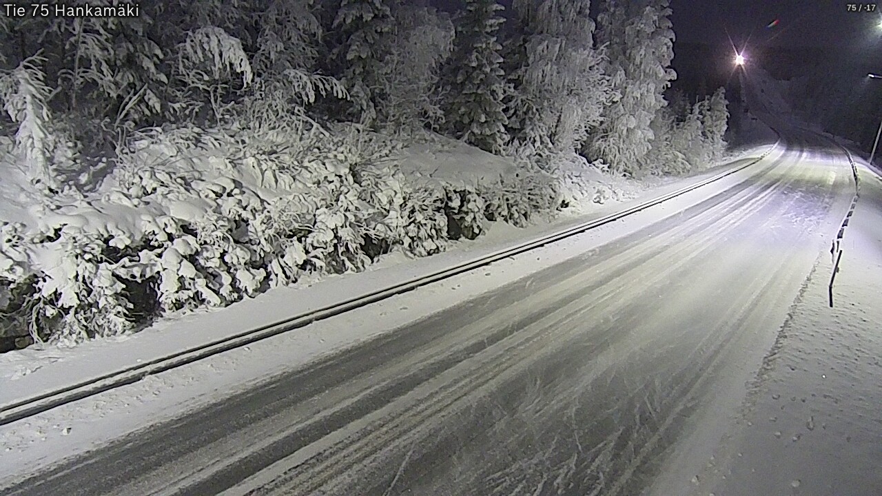 Kelikamerat Kuva Tie 75 Rautavaara, Hankamäki, Rautavaara, Pohjois-Savo