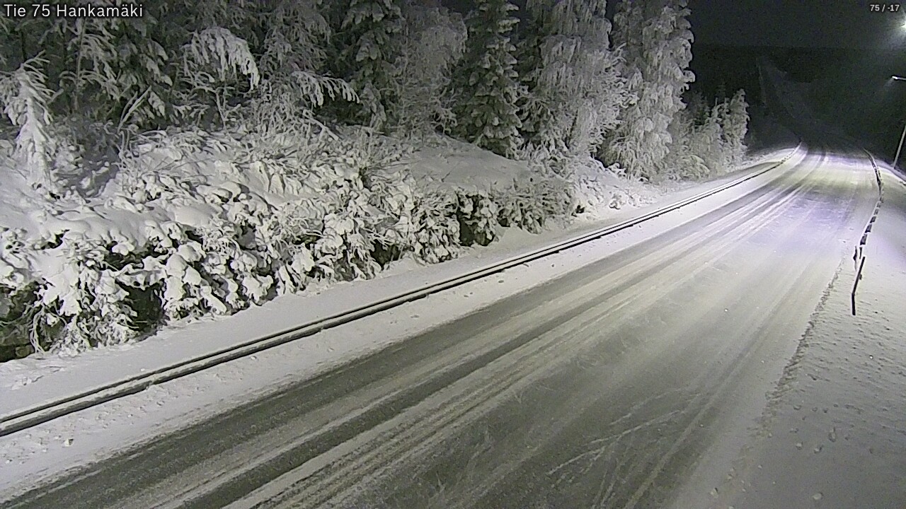 Kelikamerat Kuva Tie 75 Rautavaara, Hankamäki, Rautavaara, Pohjois-Savo