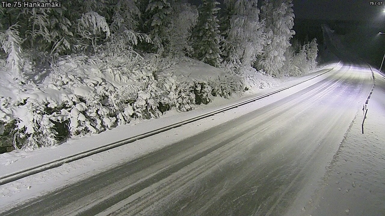Kelikamerat Kuva Tie 75 Rautavaara, Hankamäki, Rautavaara, Pohjois-Savo