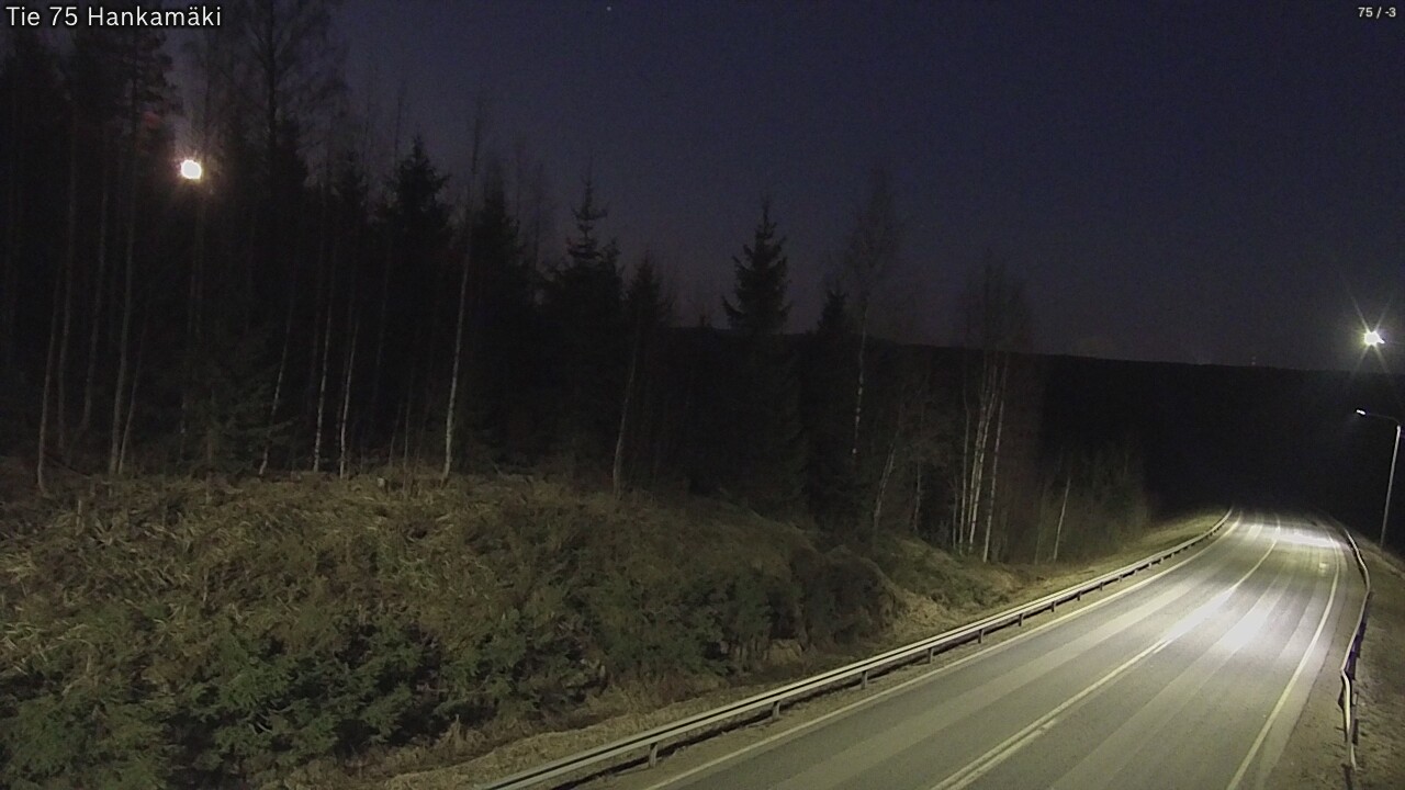 Weather Camera Image Road 75 Rautavaara, Hankamäki, Rautavaara, Pohjois-Savo