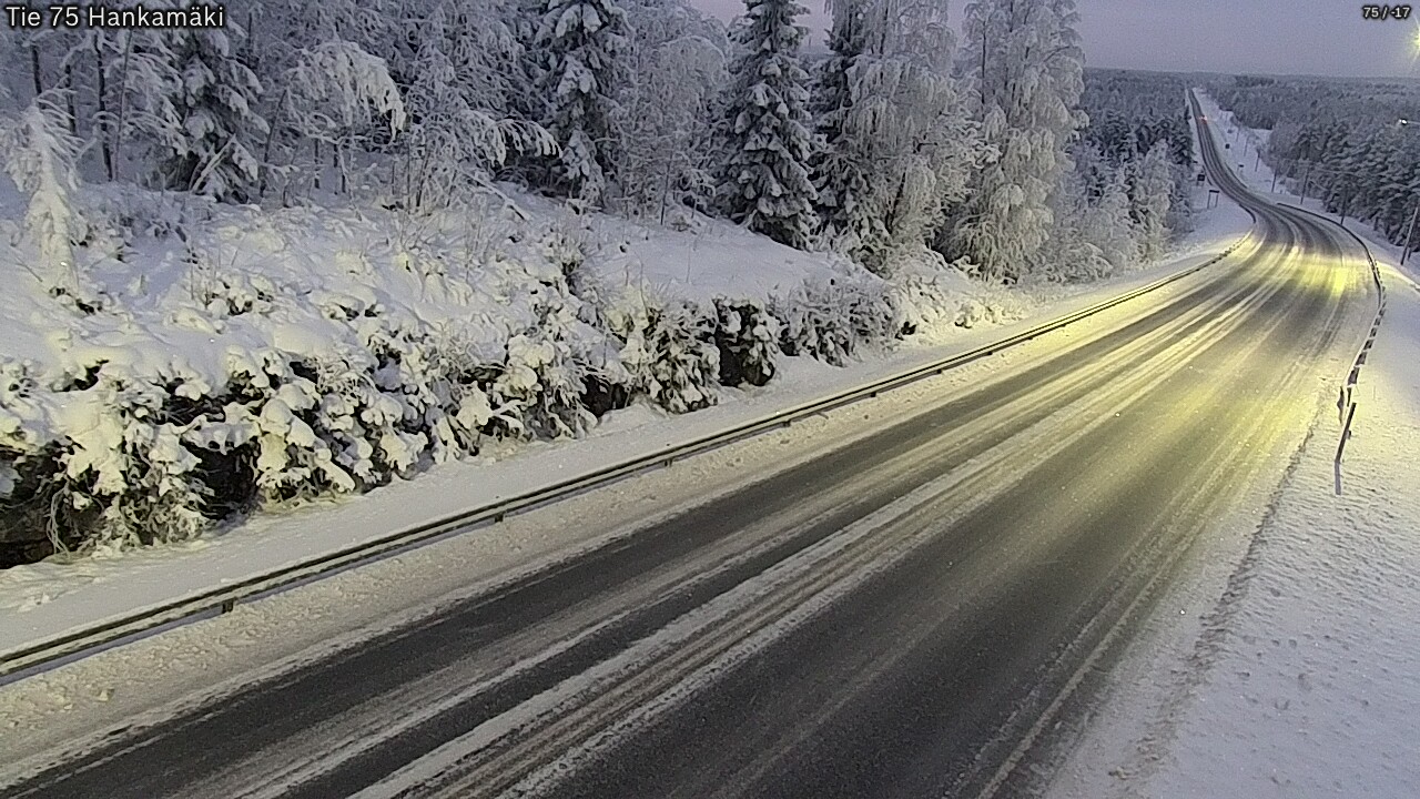 Kelikamerat Kuva Tie 75 Rautavaara, Hankamäki, Rautavaara, Pohjois-Savo