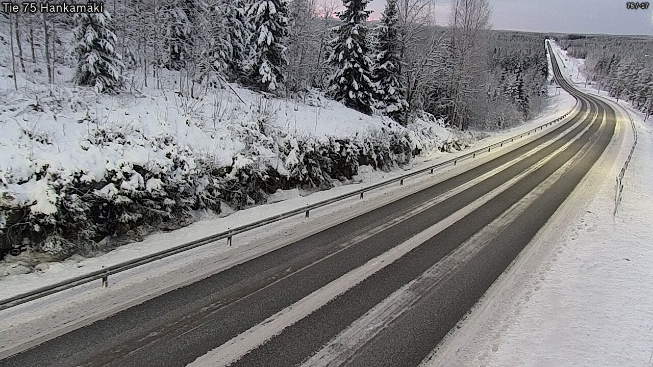 Kelikamerat Kuva Tie 75 Rautavaara, Hankamäki, Rautavaara, Pohjois-Savo