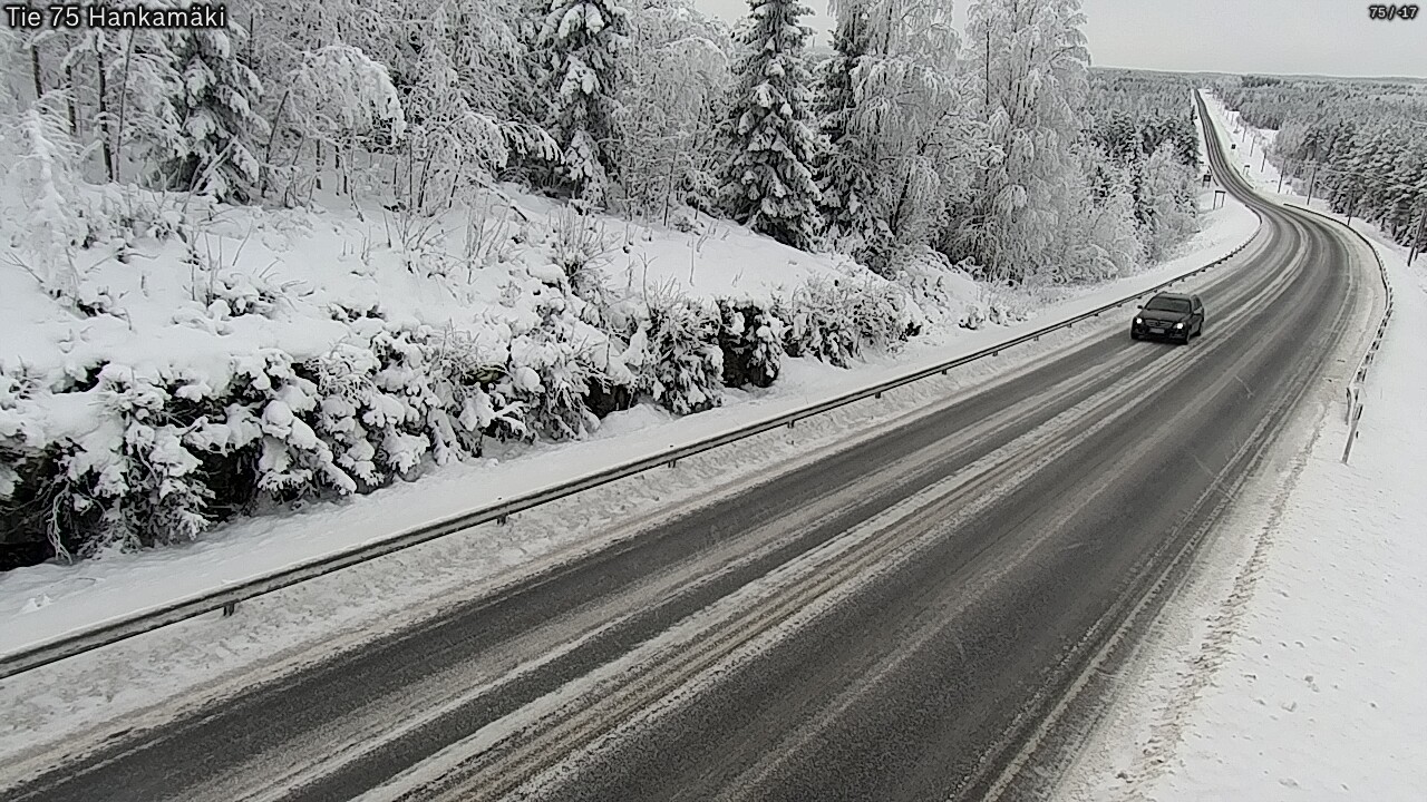 Weather Camera Image Road 75 Rautavaara, Hankamäki, Rautavaara, Pohjois-Savo