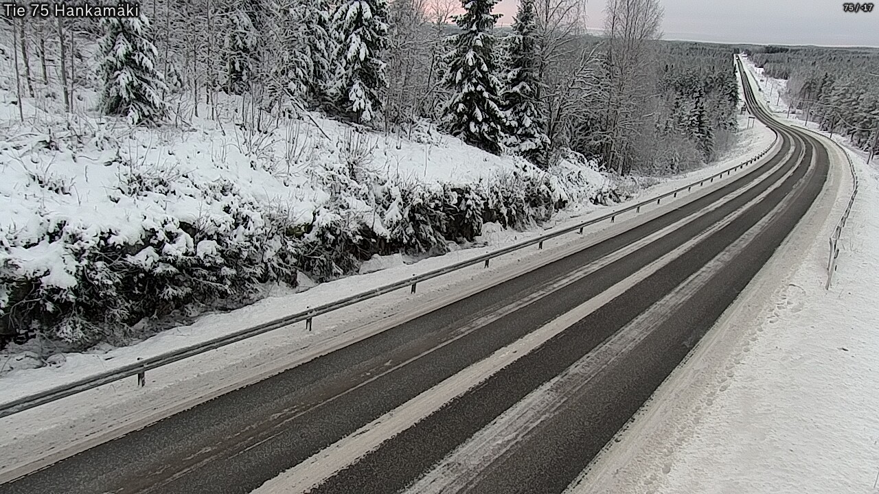 Kelikamerat Kuva Tie 75 Rautavaara, Hankamäki, Rautavaara, Pohjois-Savo