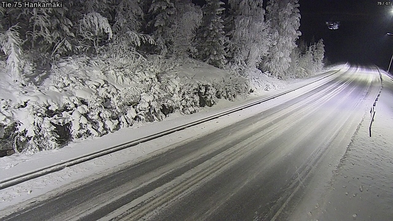 Kelikamerat Kuva Tie 75 Rautavaara, Hankamäki, Rautavaara, Pohjois-Savo