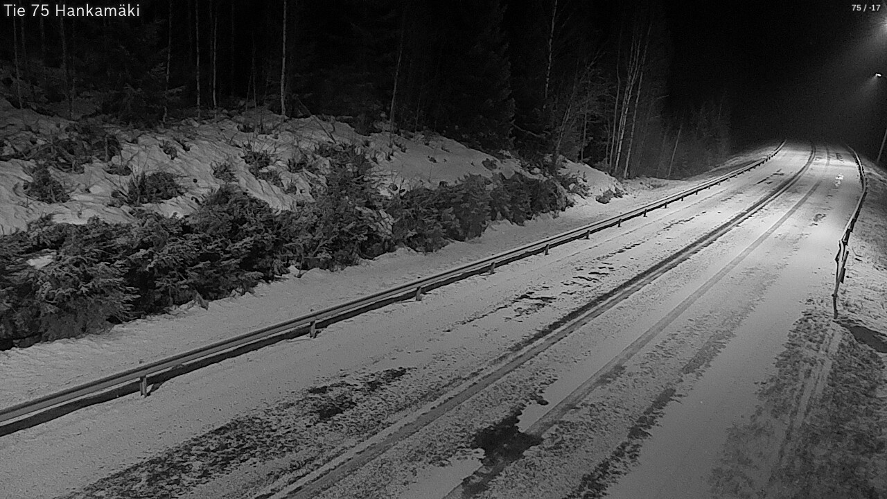 Kelikamerat Kuva Tie 75 Rautavaara, Hankamäki, Rautavaara, Pohjois-Savo