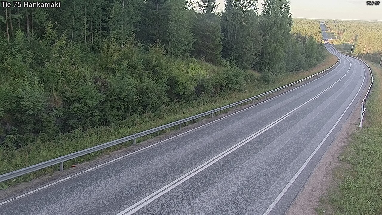 Weather Camera Image Road 75 Rautavaara, Hankamäki, Rautavaara, Pohjois-Savo